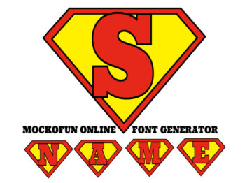 ?[FREE] Superman Font Generator - MockoFUN
