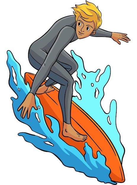 surfer cliparts