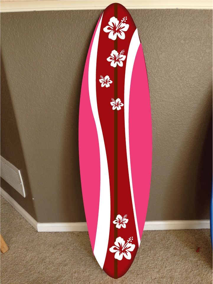Wand Hänge Surfbrett Surfbrett Dekor Hawaiiisch Strand Surfen Teen Beach  Film