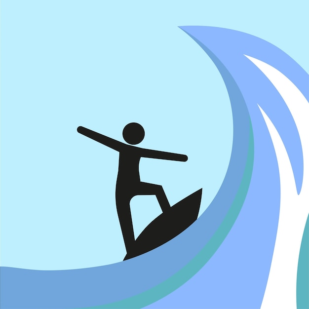 surfing cliparts