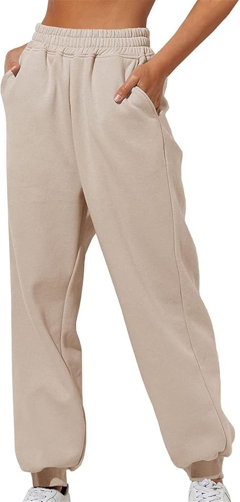 Generisch Jogging Bottoms Womens Sports Trousers Long High Waist ...