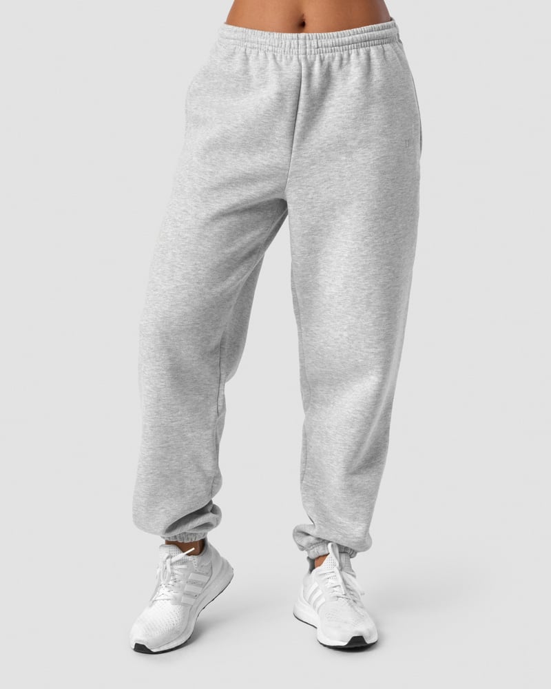 Everyday Sweatpants Wmn Light Grey Melange | ICIW