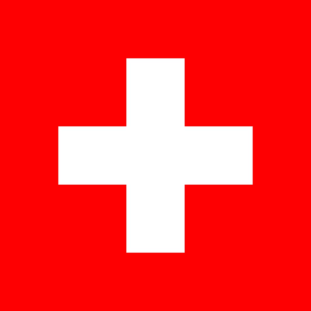 Switzerland flag clipart - Country flags