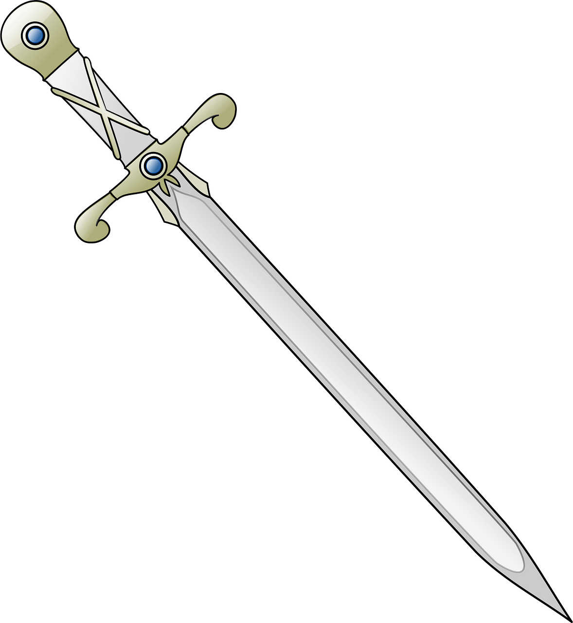 Long sword - Free vector clipart images on clipart library.com