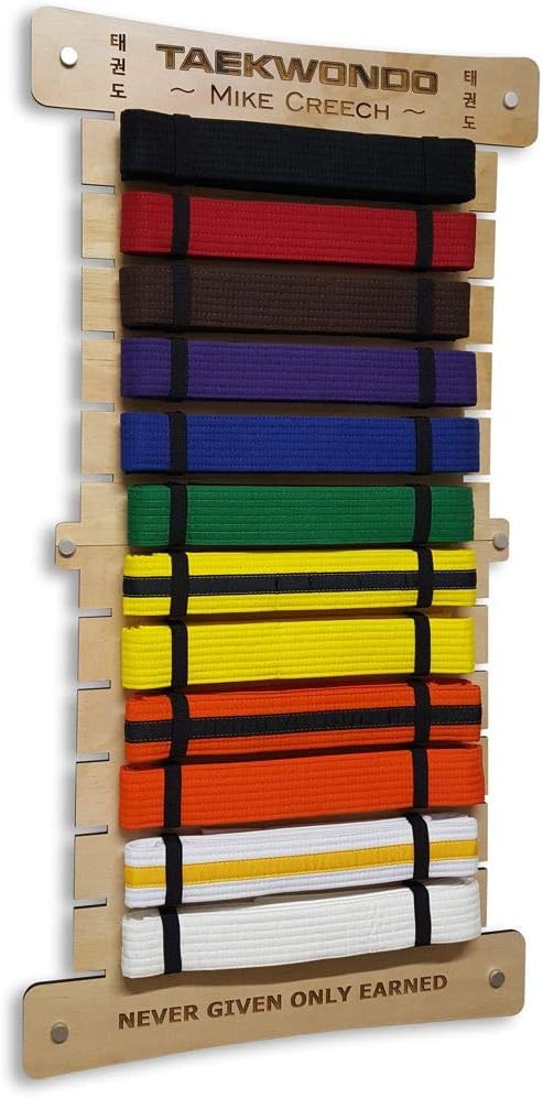 Buy Multi-Level Taekwondo Belt Display Rack at Ubuy Germany