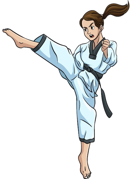 taekwondo cliparts