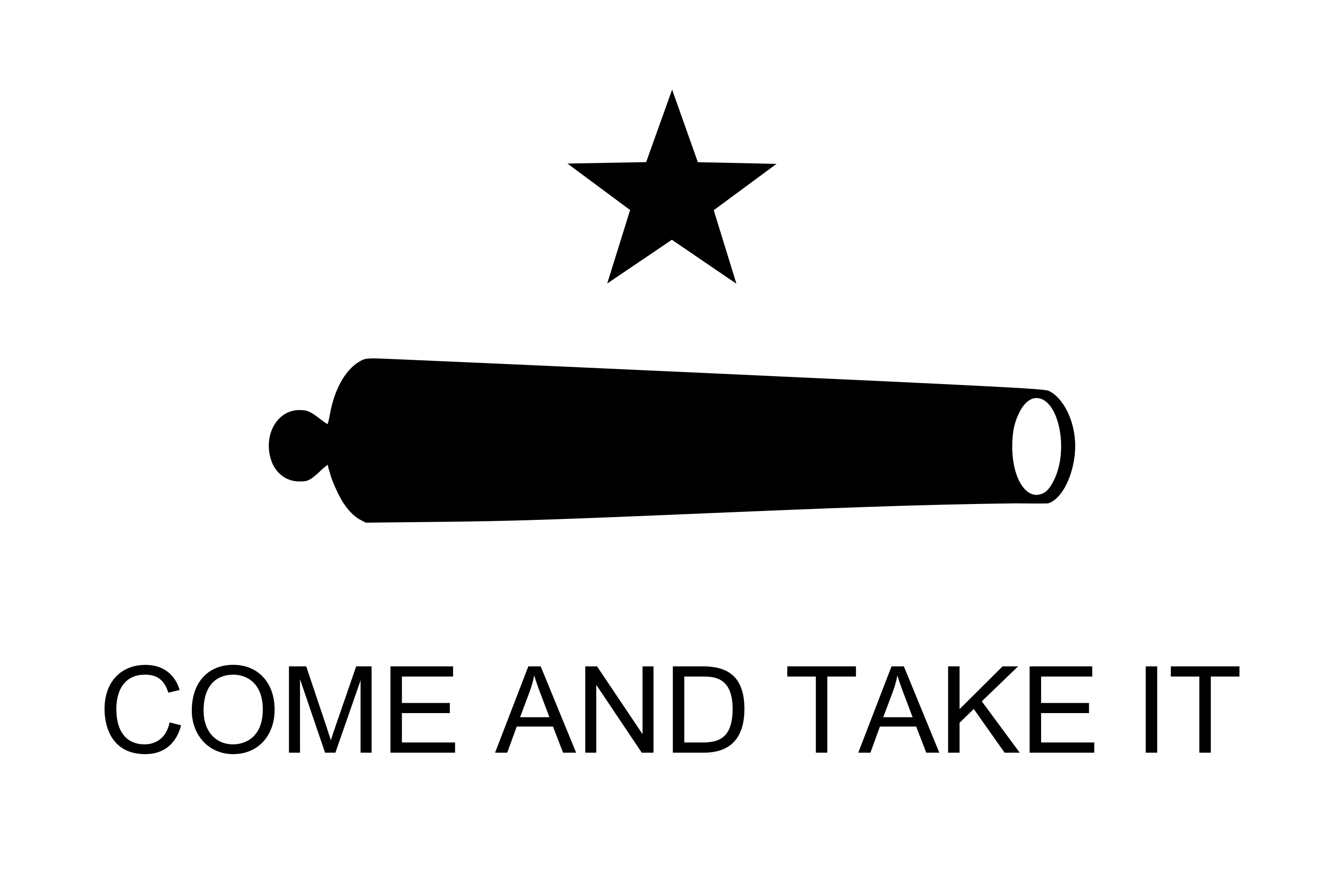 Texas Flag Come and Take It - Free vector clipart images on ...