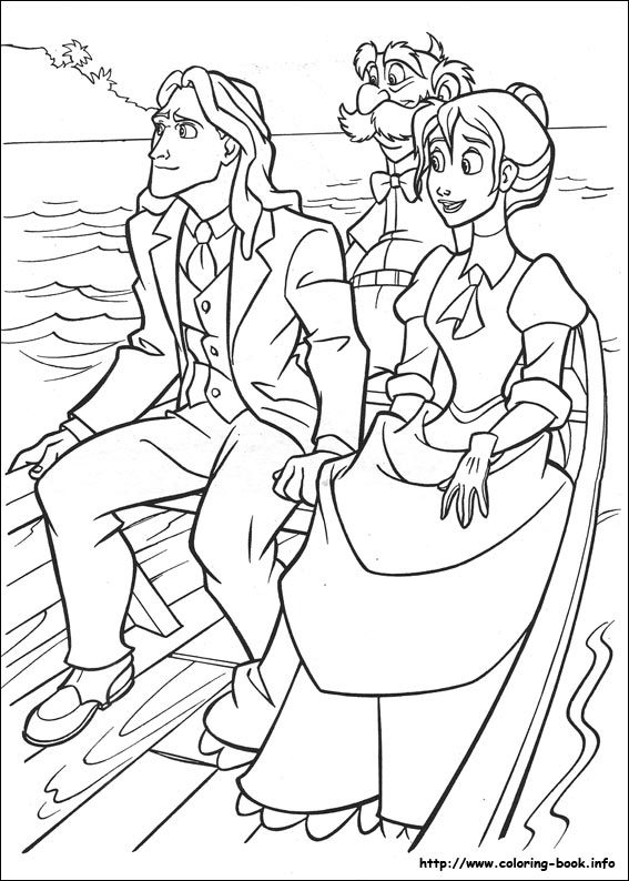 tarzan and jane coloring page