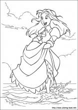 tarzan and jane coloring page