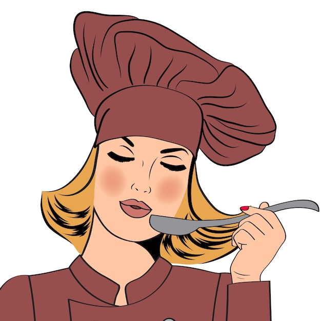tasting chef cliparts