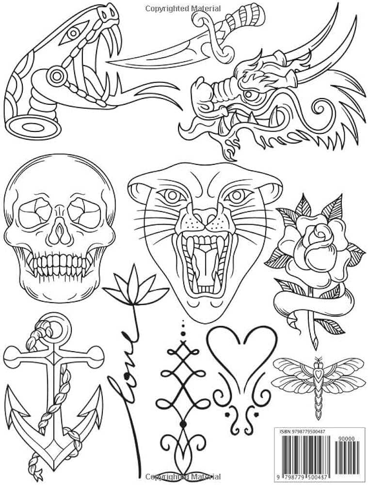 tattoo designs black and white