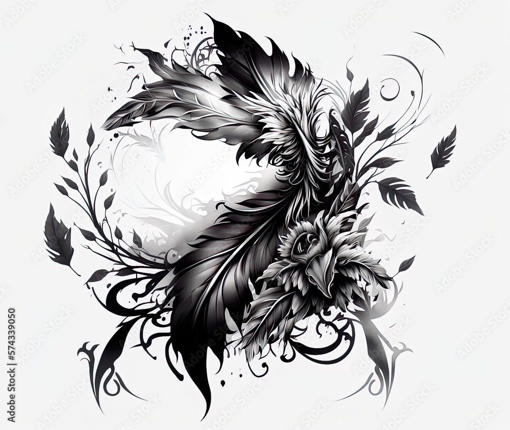 tattoo designs black and white