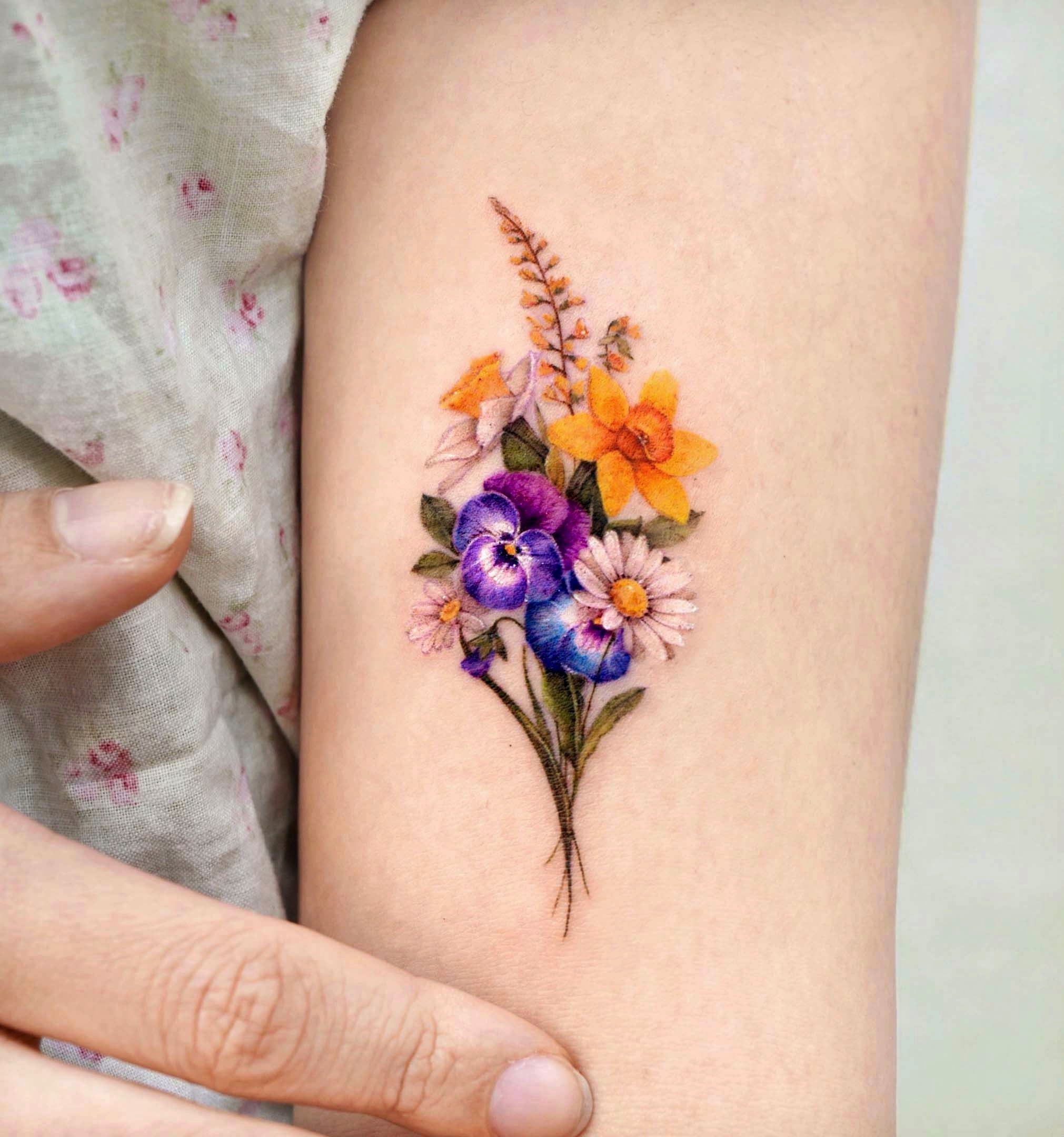 tattoo images of flowers