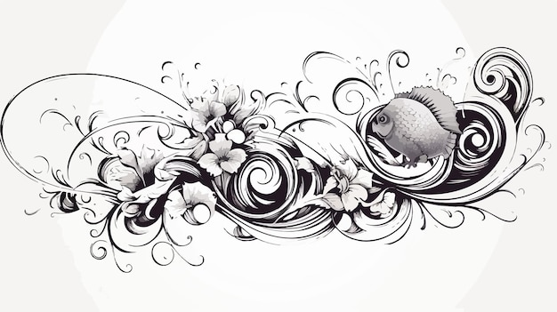 tattoo swirls designs
