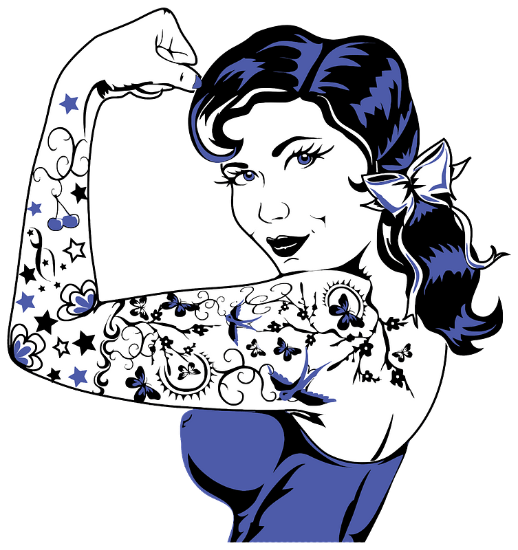 tattooed cliparts