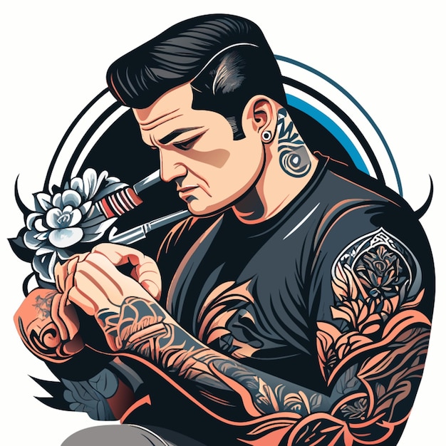 tattooed cliparts