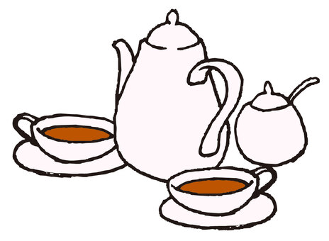 Free Vectors | Tea set