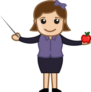 teacher eating cliparts