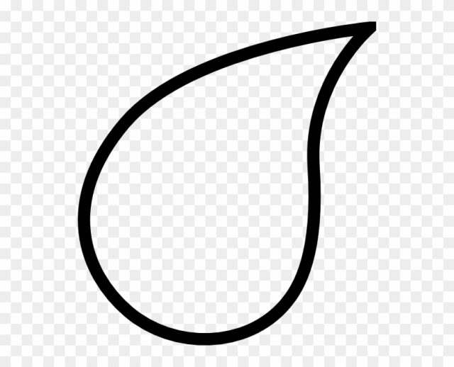 teardrop clipart