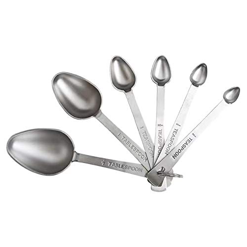 Measuring Spoons, Tablespoons, Teaspoons Set for Cooking, Baking, Spice  Jars, Containers, Dry Liquid, Stevia Measurement, Add Ingredients to  Recipes, ...