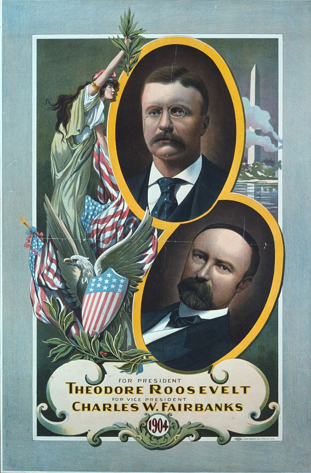 teddy roosevelt campaign poster