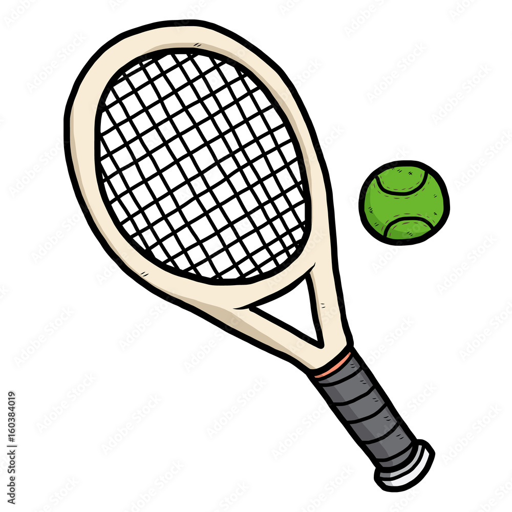 tennis cartoon pictures