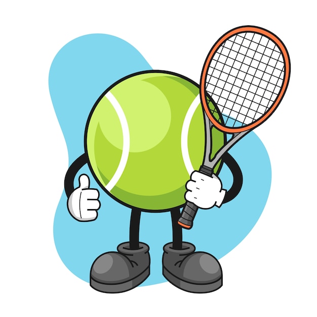 tennis cartoon