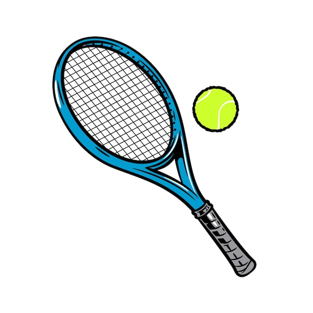 tennis racket clipart