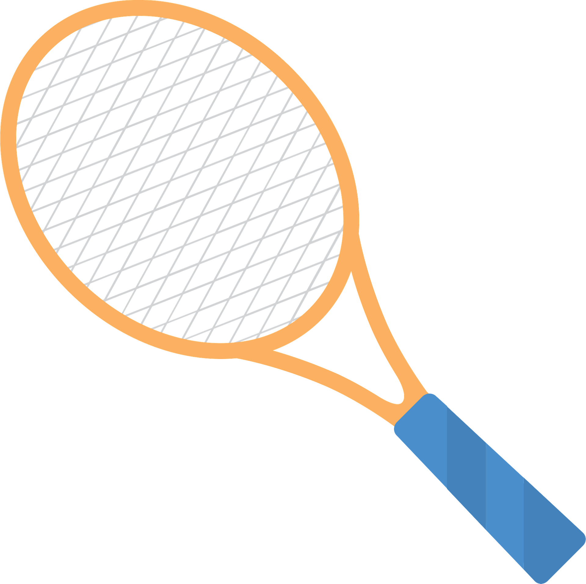 tennis racquet clipart
