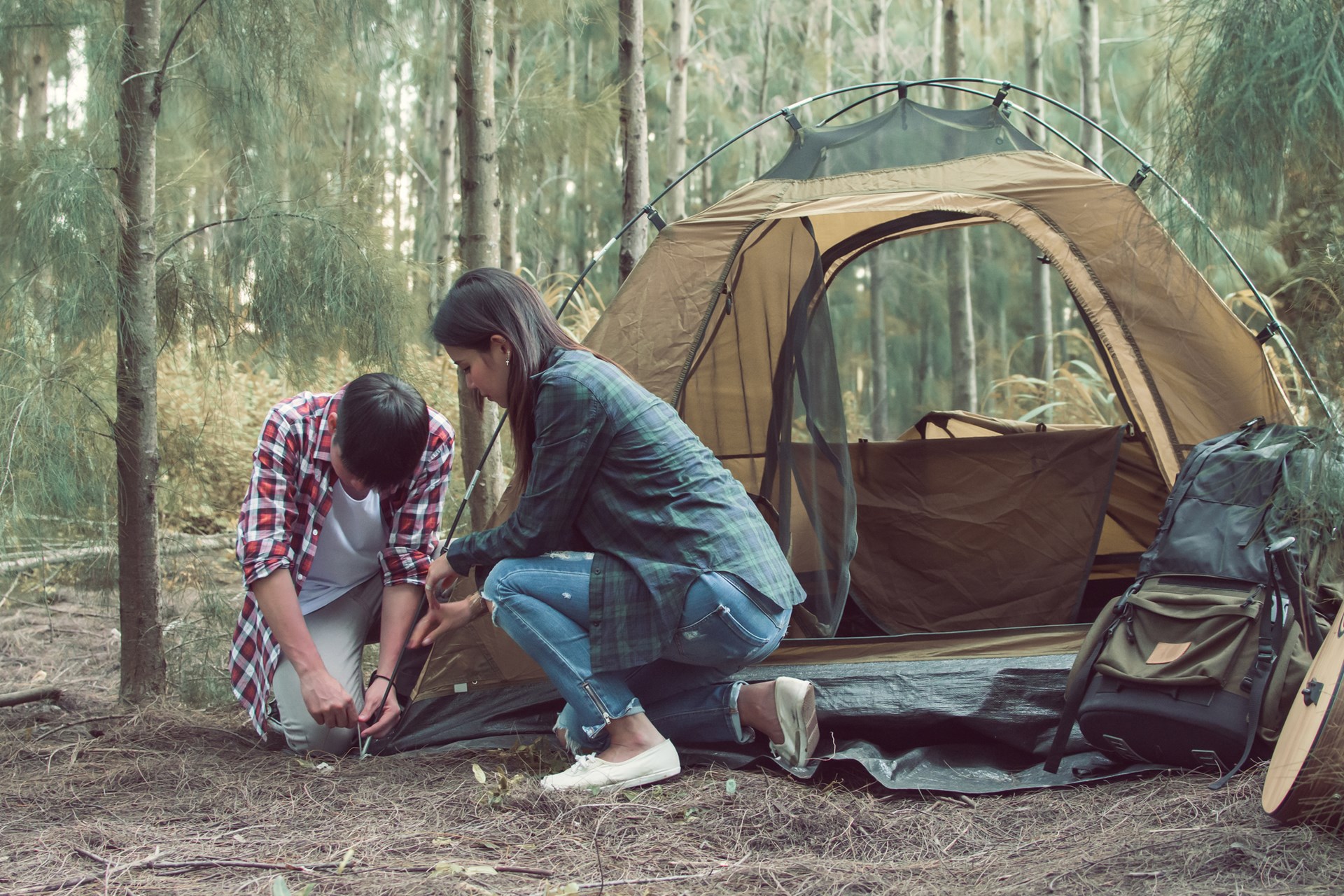 tent camping pictures