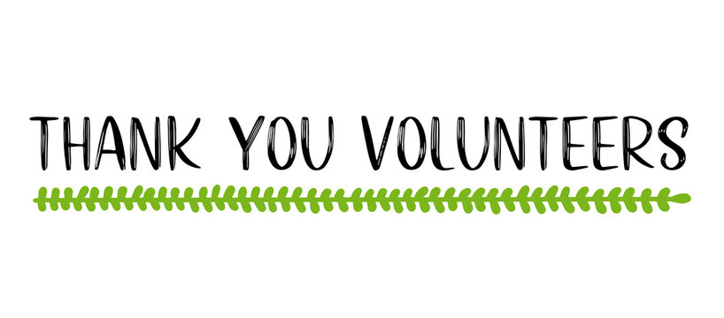 thank you volunteer clipart
