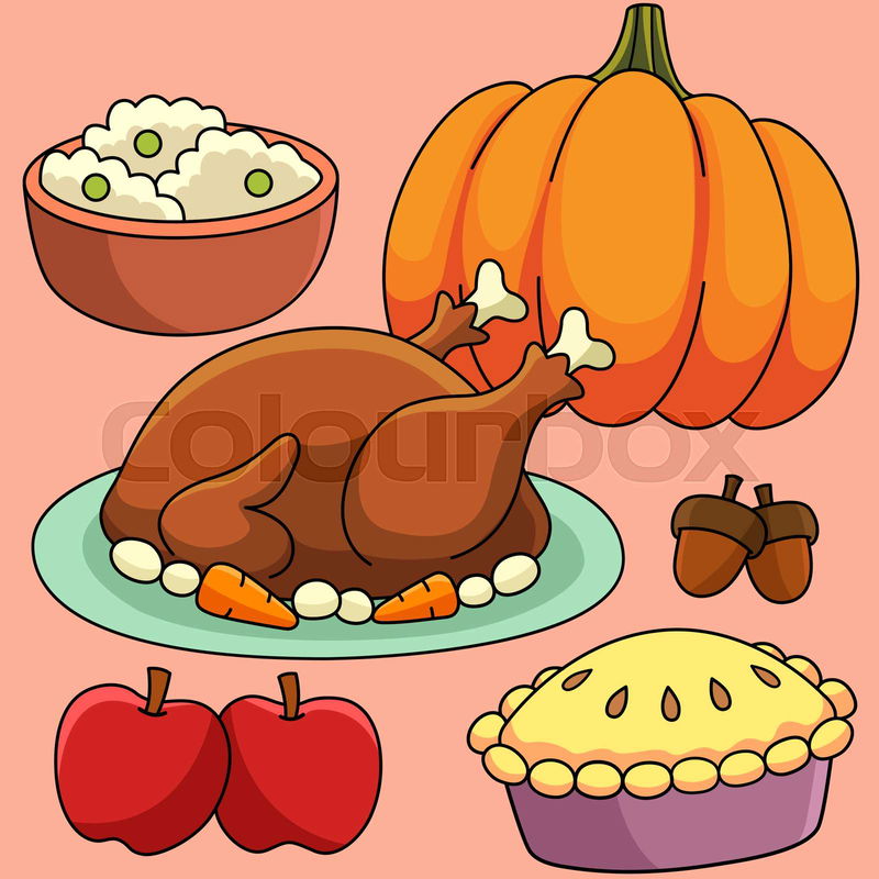 thanksgiving cartoon clipart
