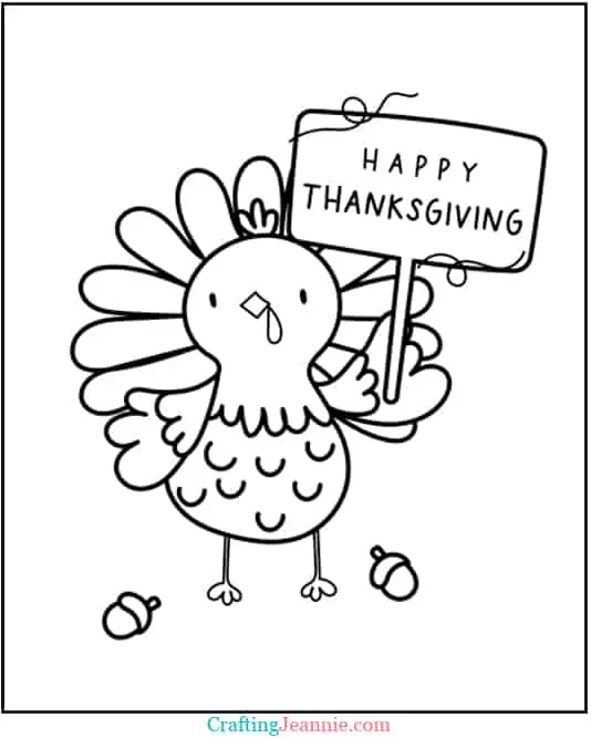 thanksgiving coloring printables
