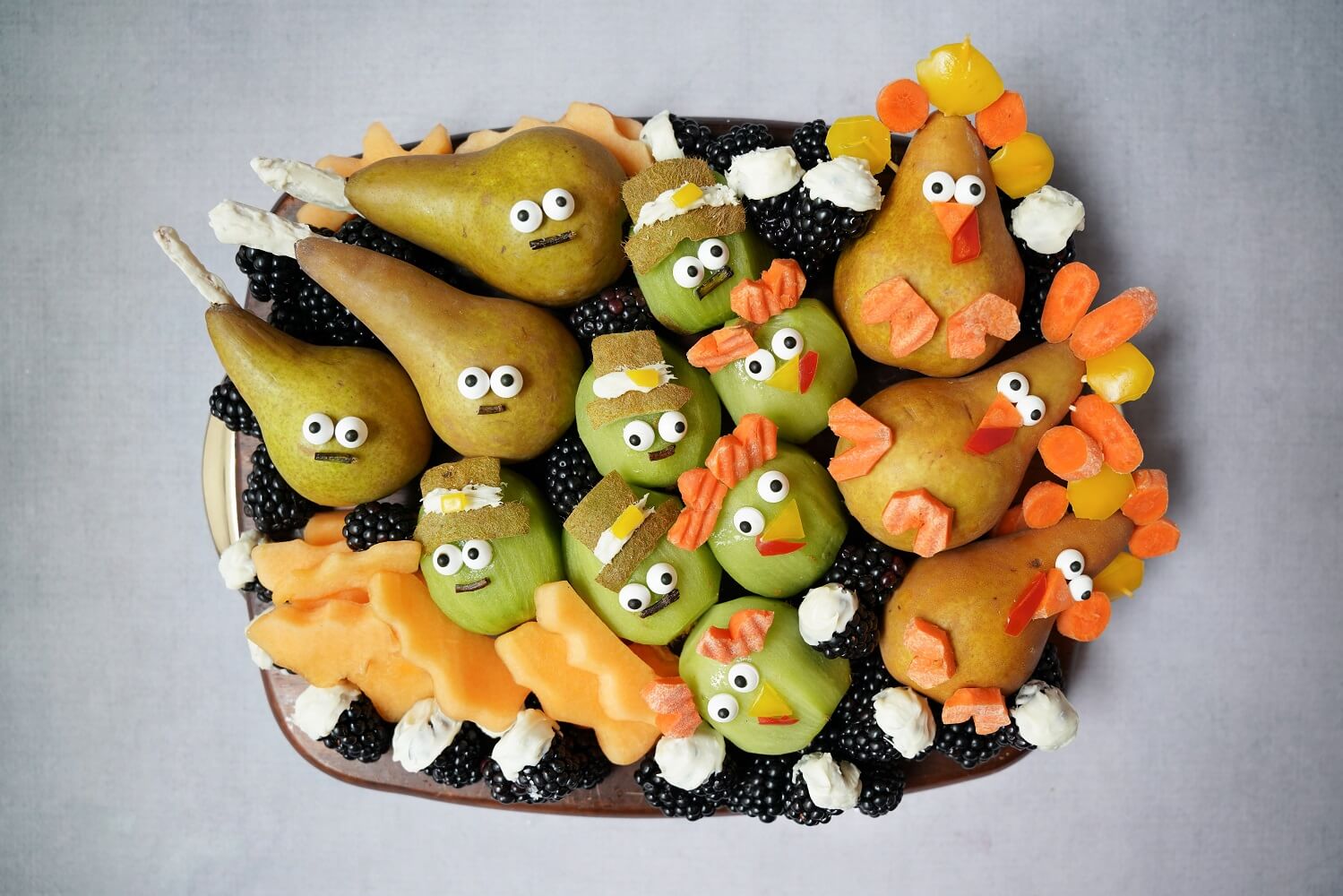 thanksgiving food art