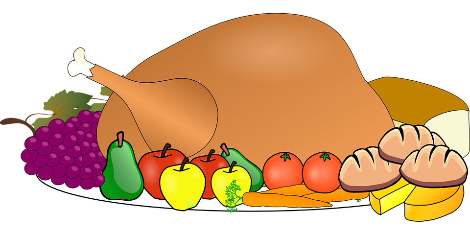 thanksgiving food clipart