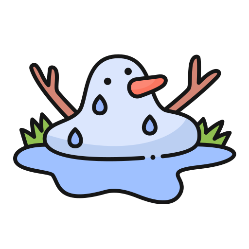 Thaw Generic Outline Color icon | clipart library