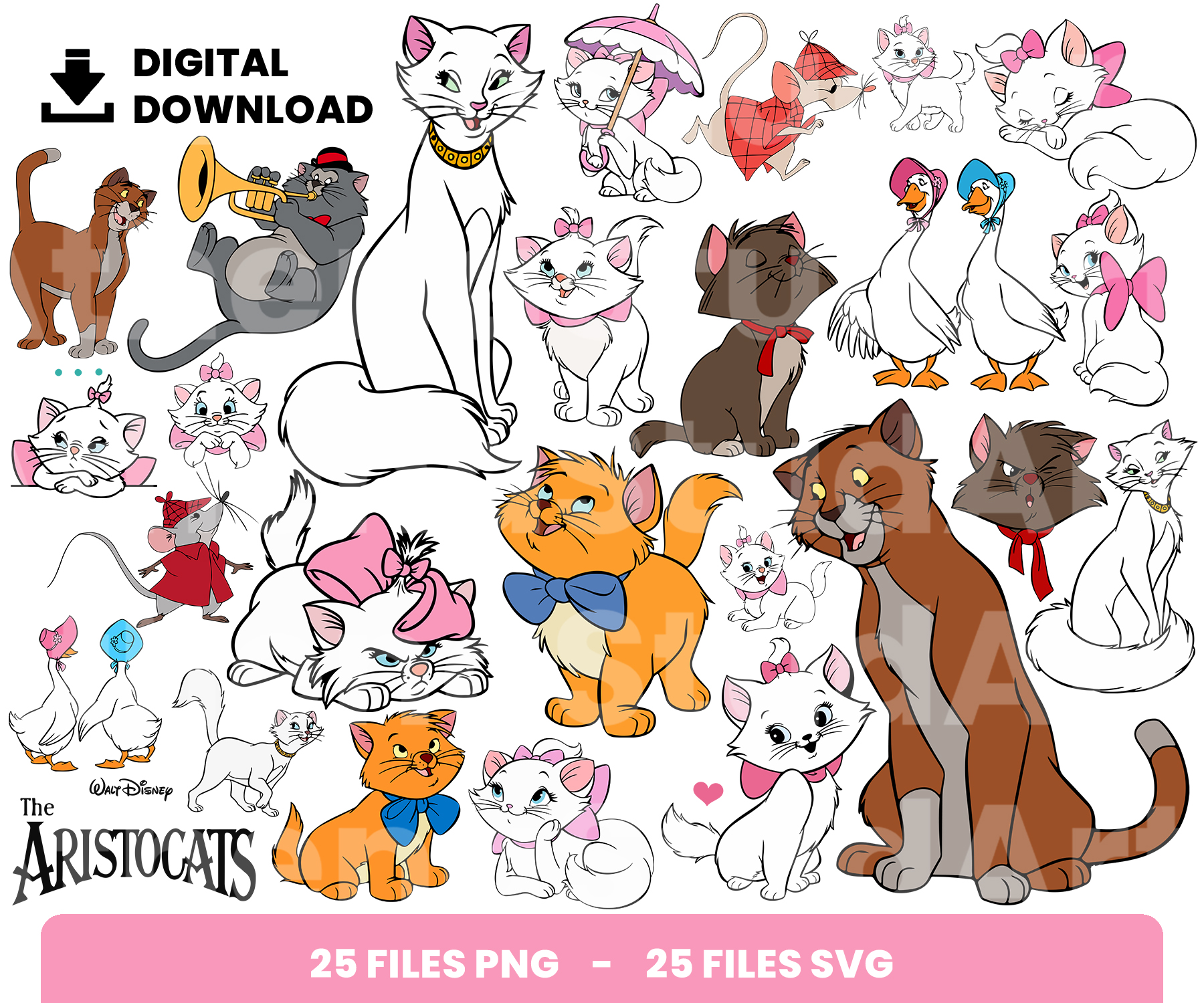 the aristocats cliparts