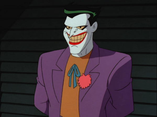 the classic joker in cartoon