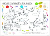 the day the crayons quit coloring page