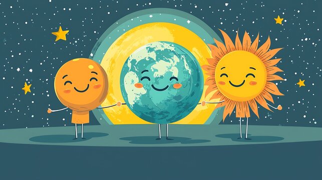 the earth cartoon