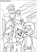 the incredibles coloring pages