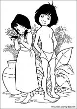 the jungle book coloring pages