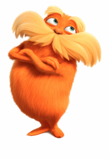 Free: The Lorax Thinking - El Lorax Png Free PNG Images &amp; Clipart ...