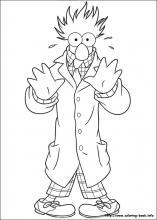 the muppets coloring pages