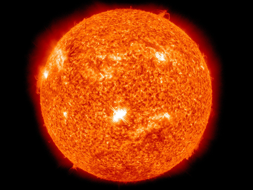 the sun