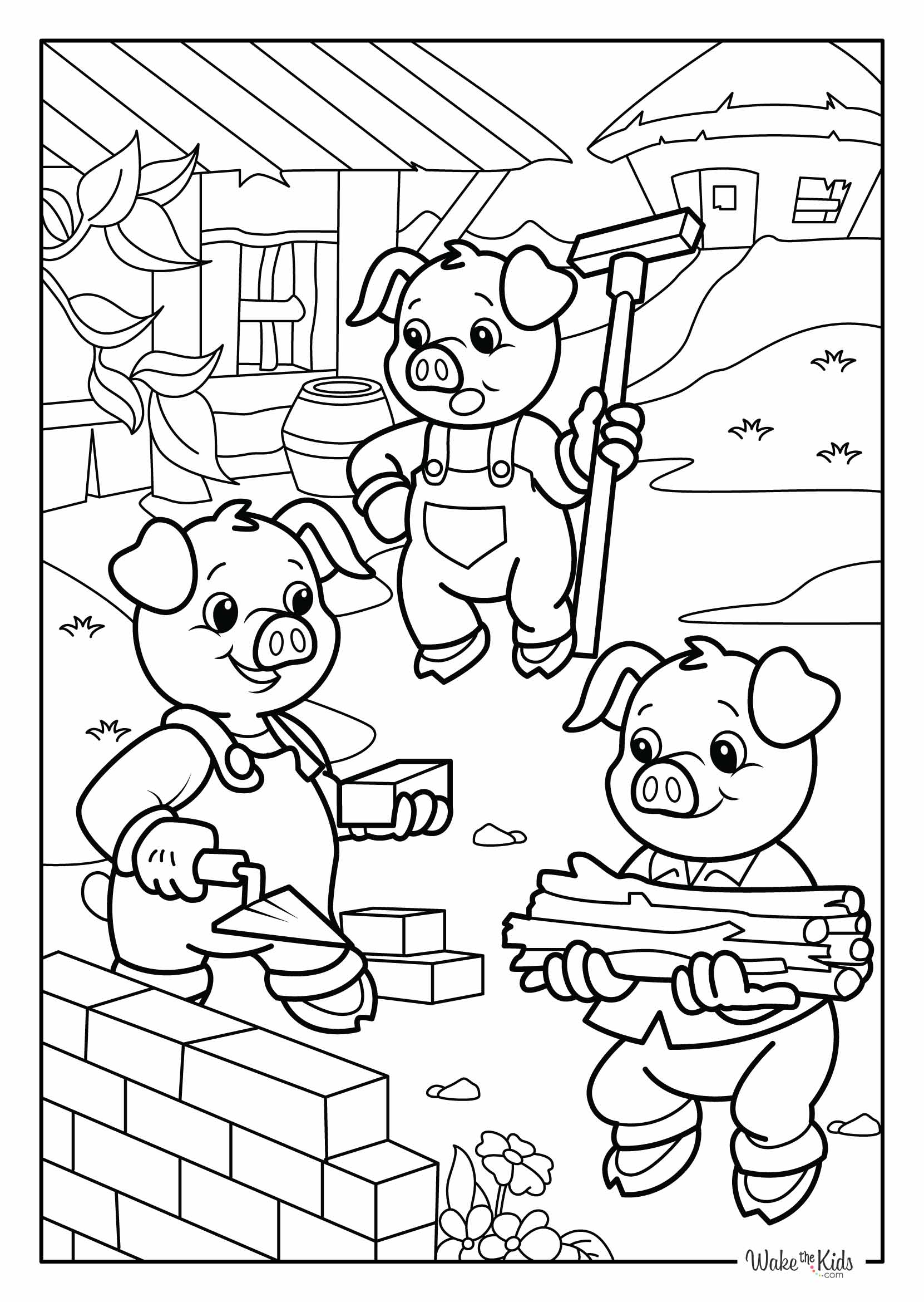 three-little-pigs-coloring-pages-free-printable-pdfs-wakethekids-5674041 for Free Printable Pictures Of The Three Little Pigs Three Little Pigs Coloring Pages (Free Printable PDFs) | WakeTheKids #5674041 for Free Printable Pictures Of The Three Little Pigs