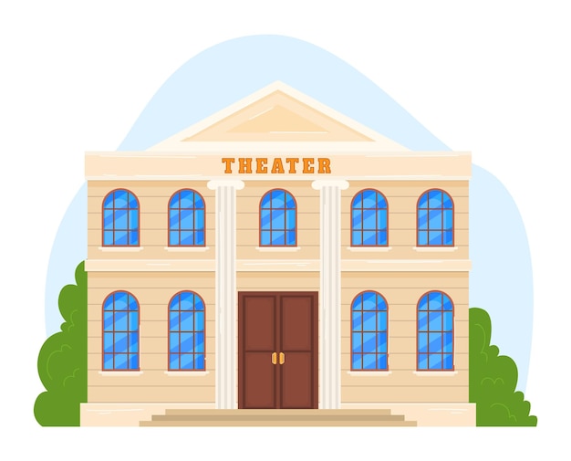 theater building cliparts