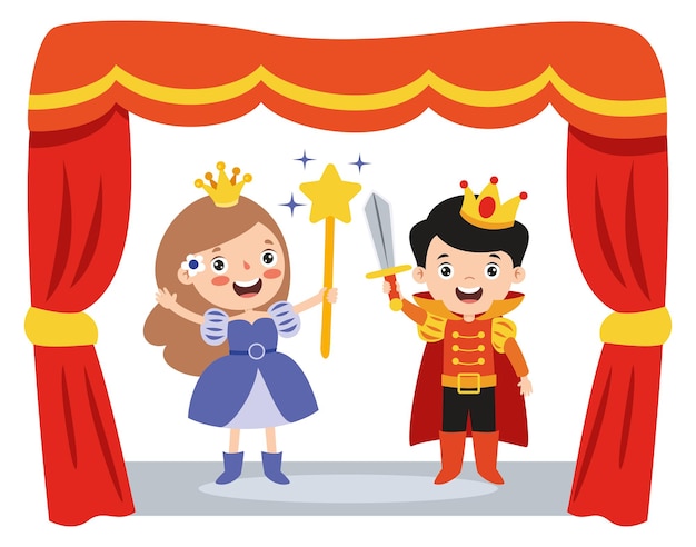 theater characters cliparts