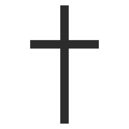 Thin Christian Cross Icon PNG &amp; SVG Design For T-Shirts