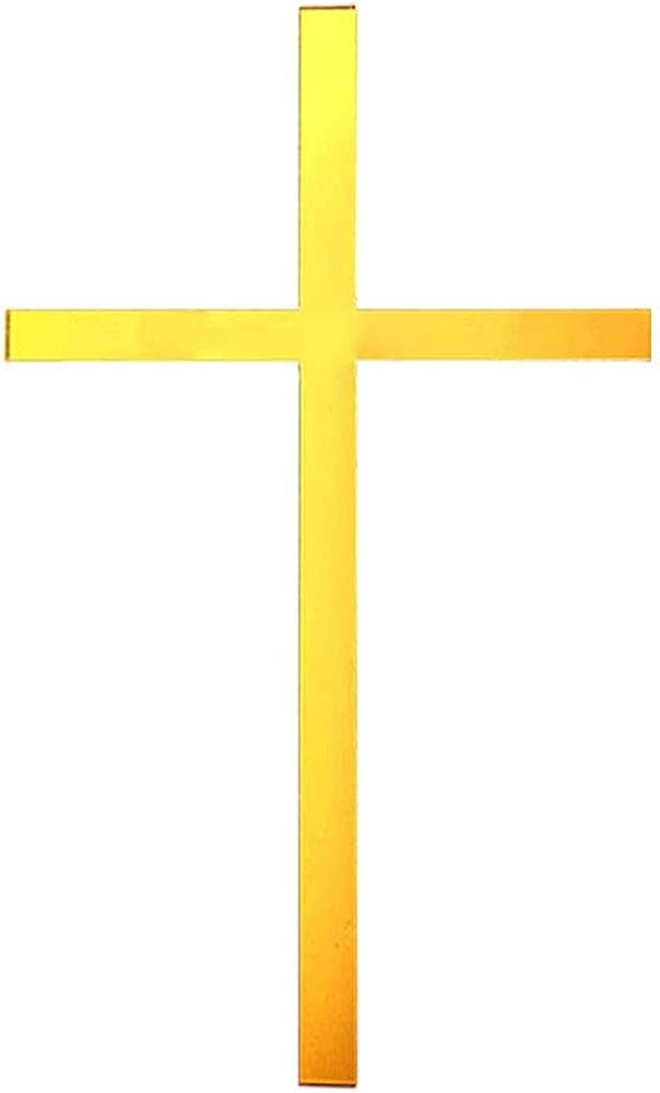 YXRRVING Thin Religious Cross Crucifix Cake Topper - Christening ...